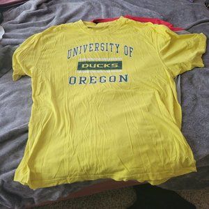 Oregon ducks yellow shirt